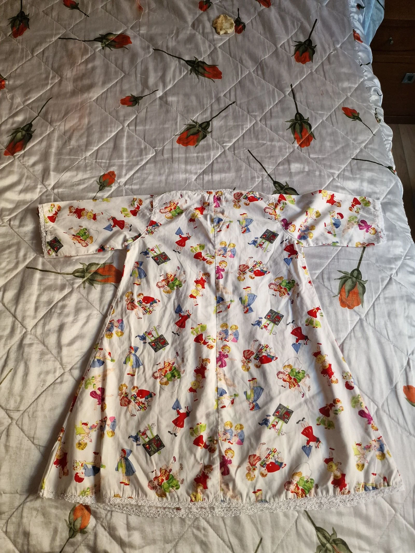 Camisola infantil vintage com estampa de crianças Powell Craft – photo 5